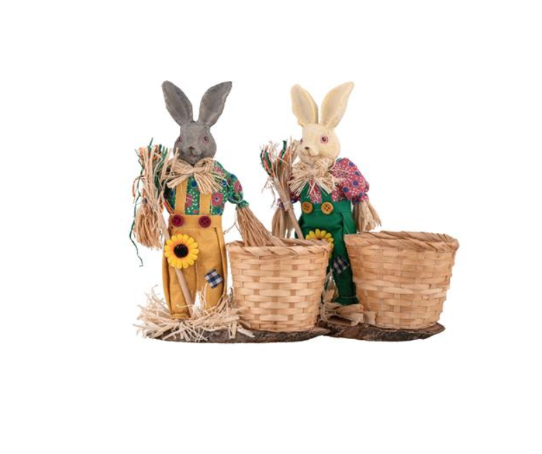Lapin avec panier