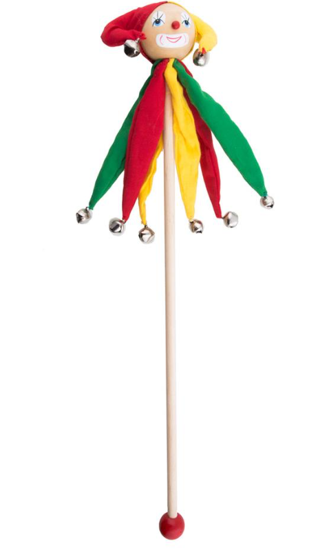 Clown sur bâton