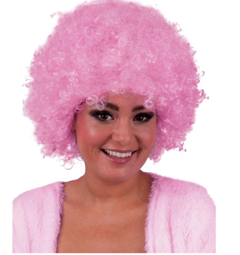 Perruque rose