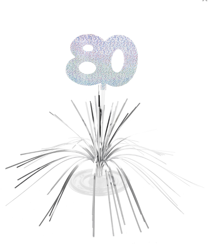 Centre de table 80 ans