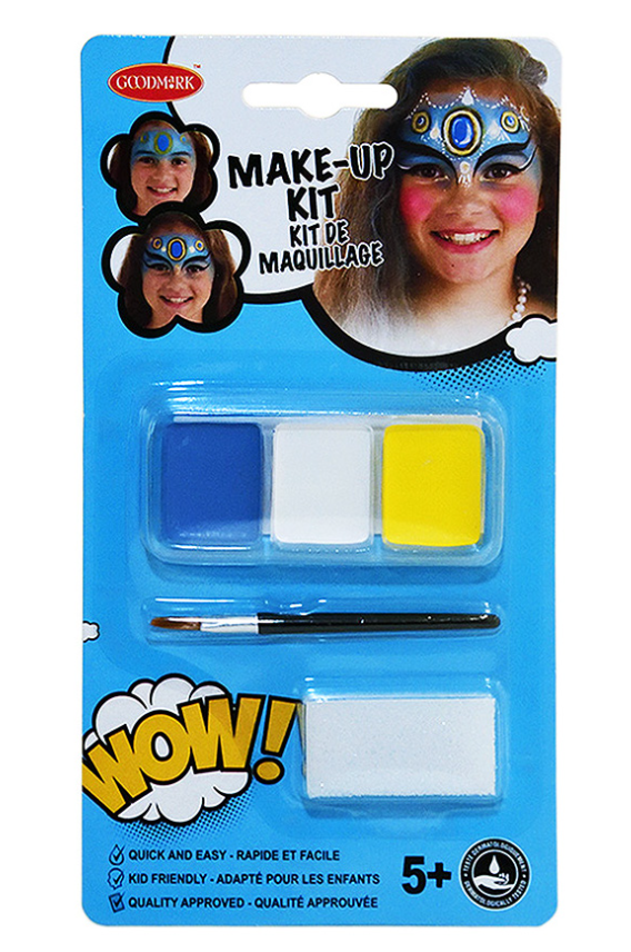 Kit maquillage princesse orientale avec pinceau et éponge fille