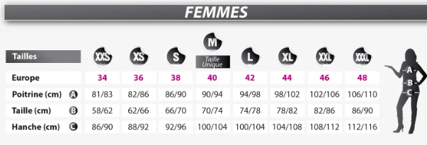 Déguisement Disco Rouge à Sequins Femme