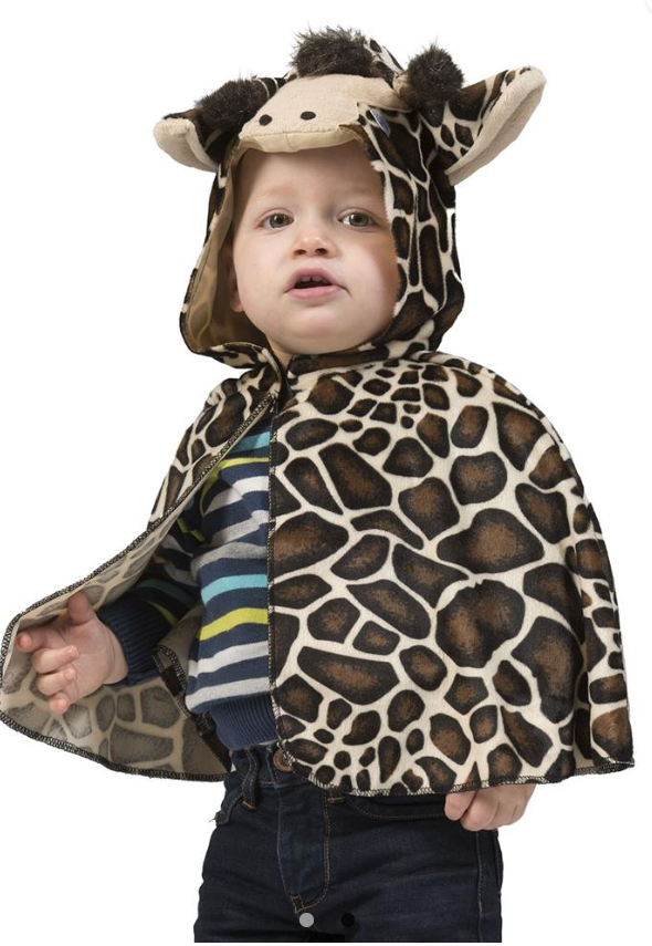 Cape girafe bébé