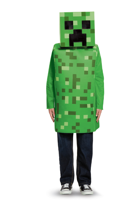 Déguisement Creeper Minecraft™ luxe enfant