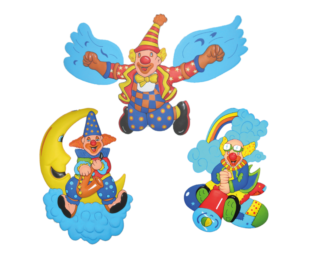 Décorations clowns