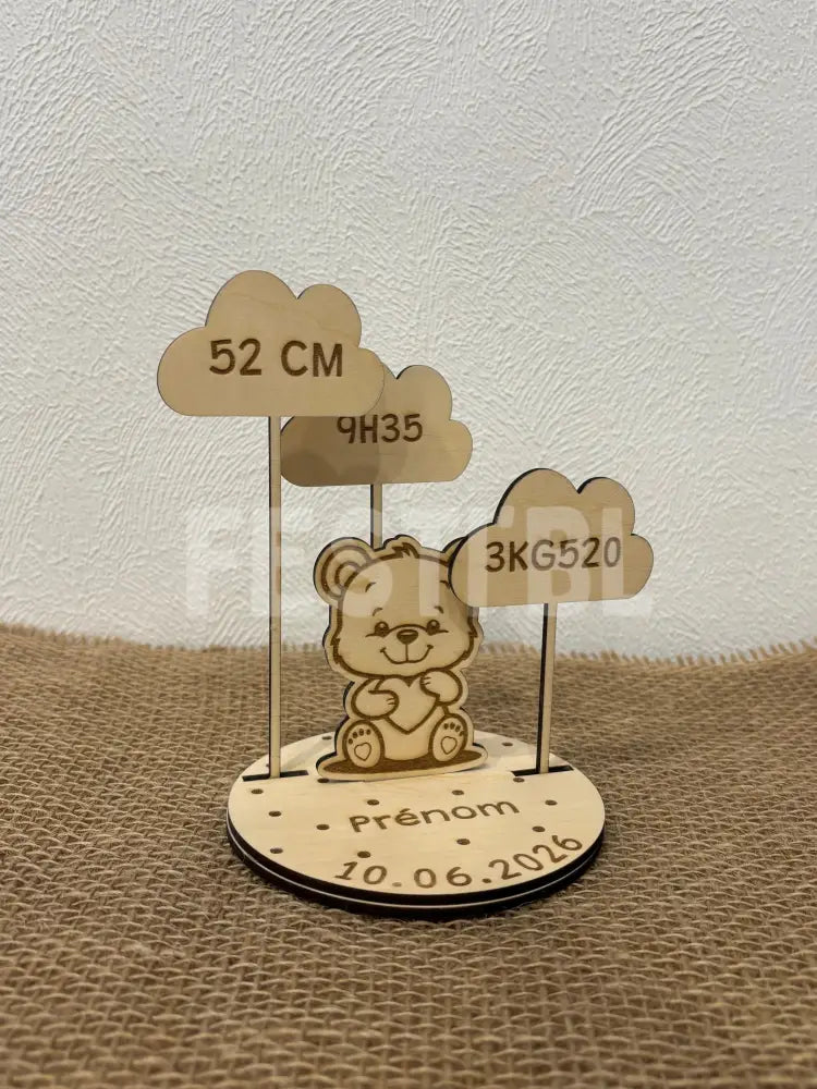 Création en bois naissance