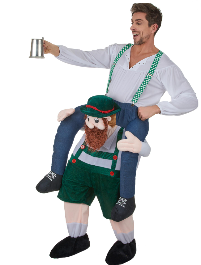 Déguisement homme à dos de bavarois adulte