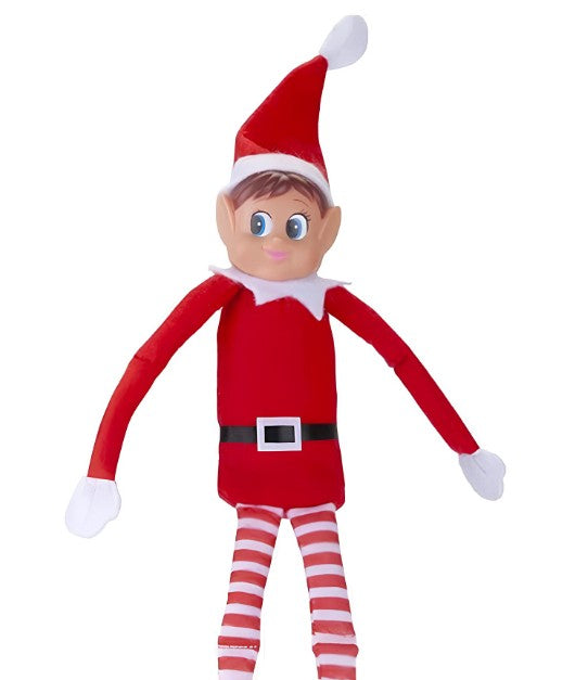Lutin farceur fille Elvie 38 cm