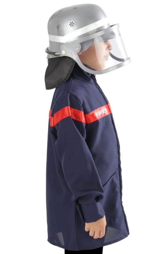Set pompier veste et casque enfant