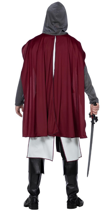 Déguisement chevalier templier luxe homme
