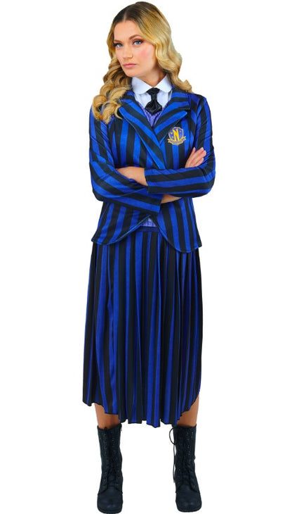 Déguisement uniforme scolaire Enid - Wednesday™ adulte