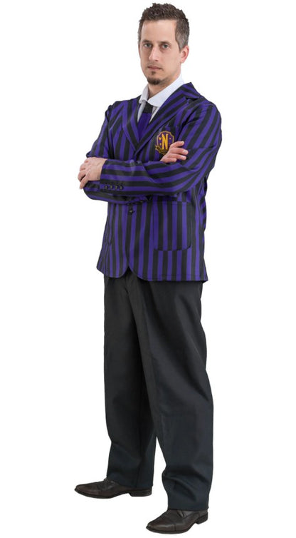Déguisement uniforme scolaire Nevermore Wednesday™ homme