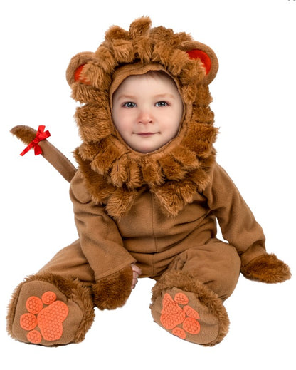 Déguisement de lion luxe pour bébé