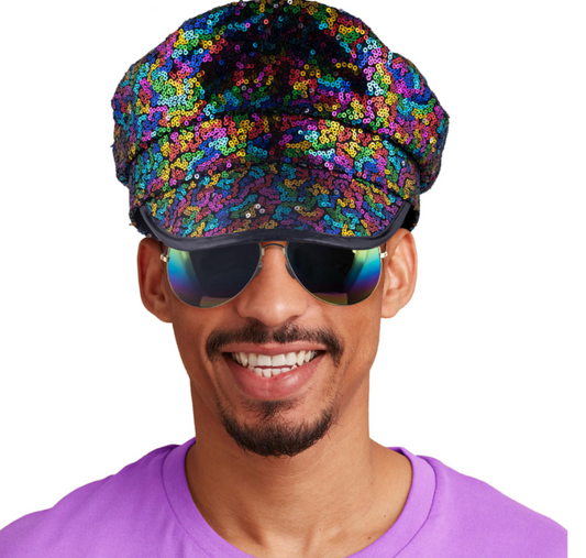 Casquette arc en ciel