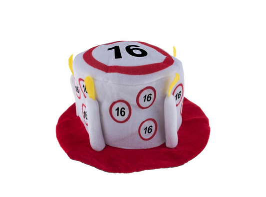 Chapeau d'anniversaire 16 ans
