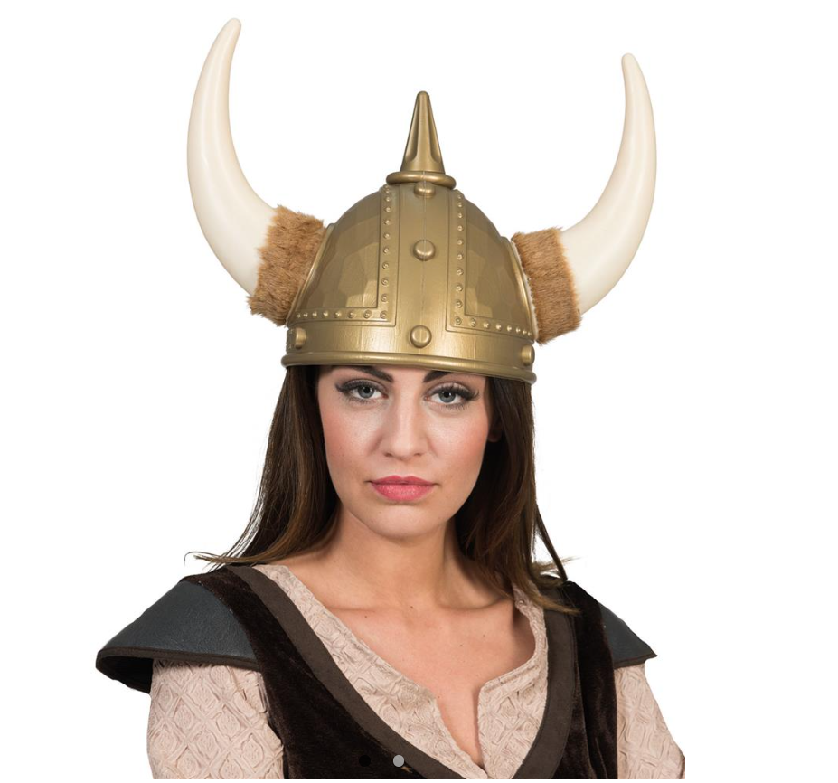 Casque viking avec cornes