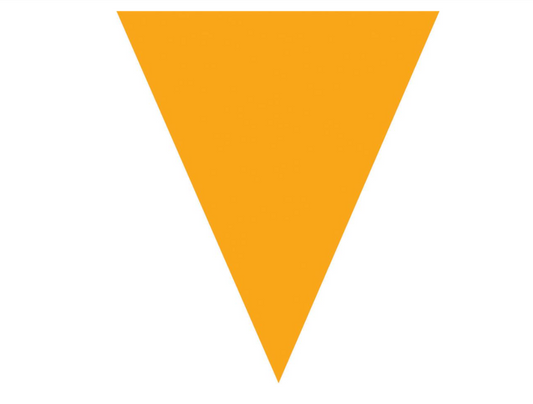 Fanions 5 M Orange