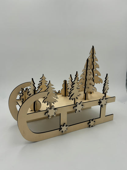 Luge de Noël