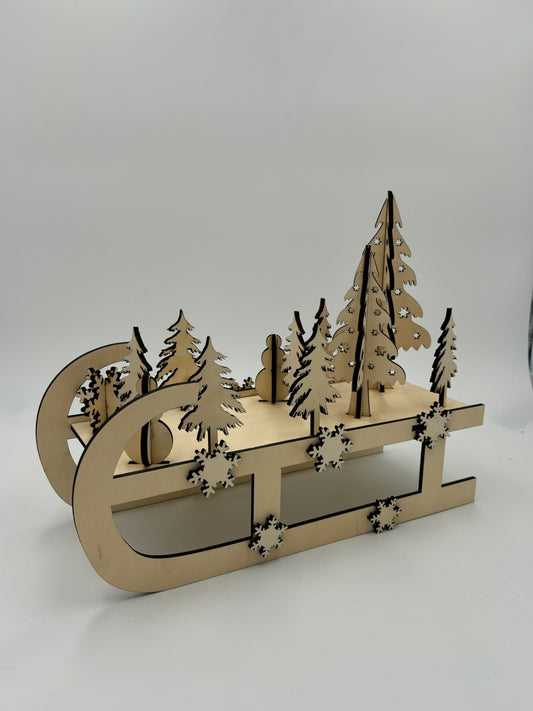 Luge de Noël