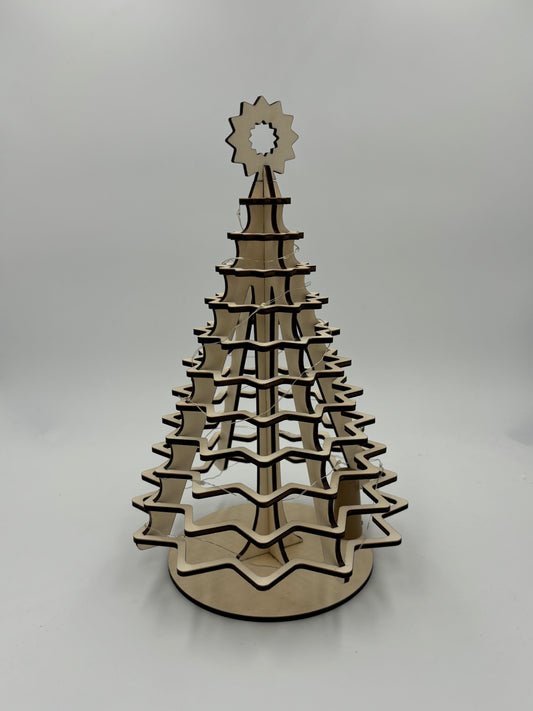 Sapin de Noël avec lumière