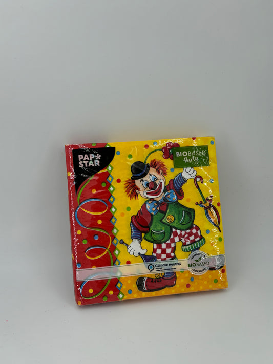 Serviettes de clown