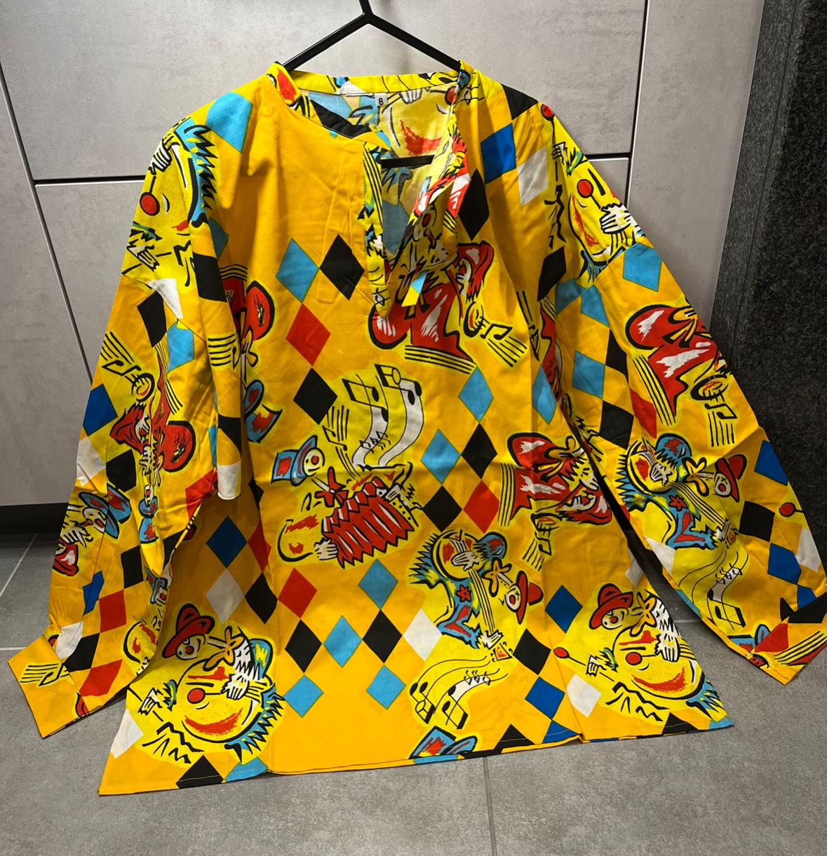 Haut jaune clown
