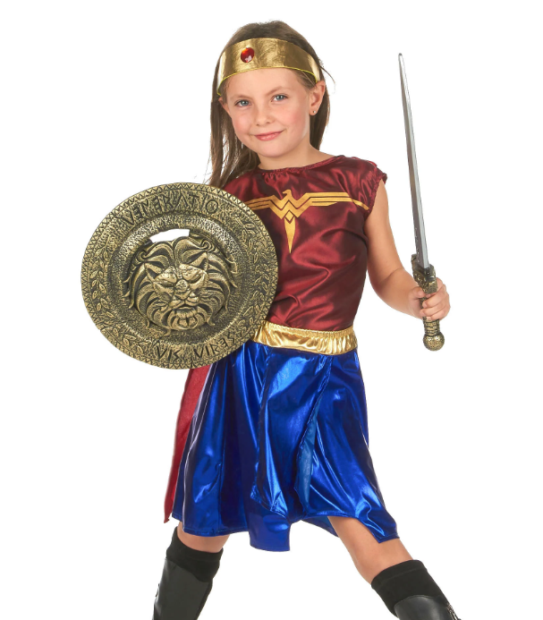 Déguisement guerrière amazone fille