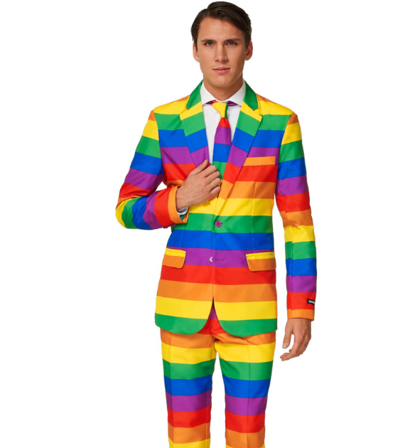 Costume Mr. Rainbow Suitmeister™homme