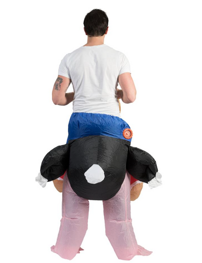Déguisement autruche gonflable