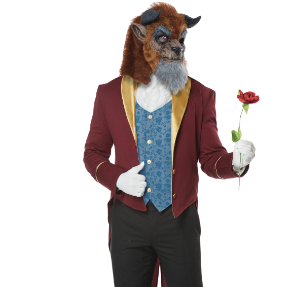 Déguisement la bête luxe homme