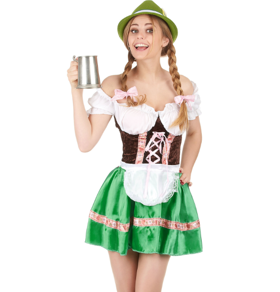 Déguisement Bavaroise traditionnelle femme