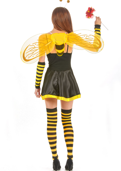 Déguisement abeille femme à fleur