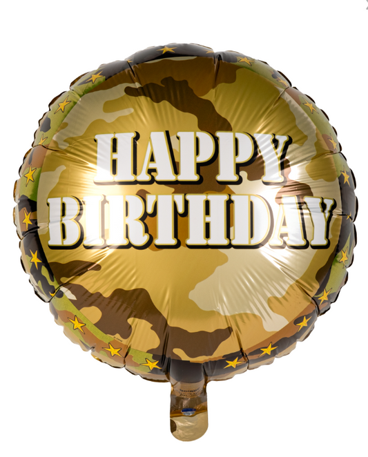Ballon aluminium militaire 45 cm