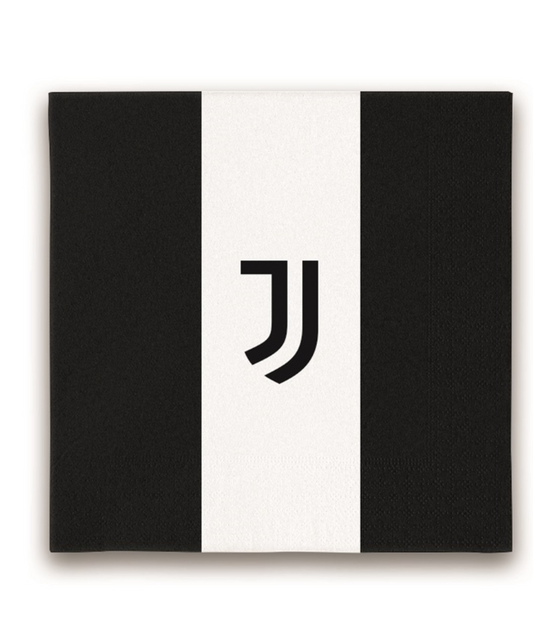 Serviettes en papier Juventus™ 33 x 33 cm