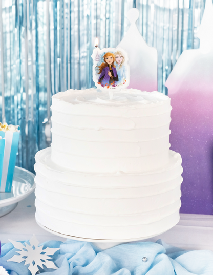 Bougie d'anniversaire La Reine des Neiges 2™ 7,5 cm
