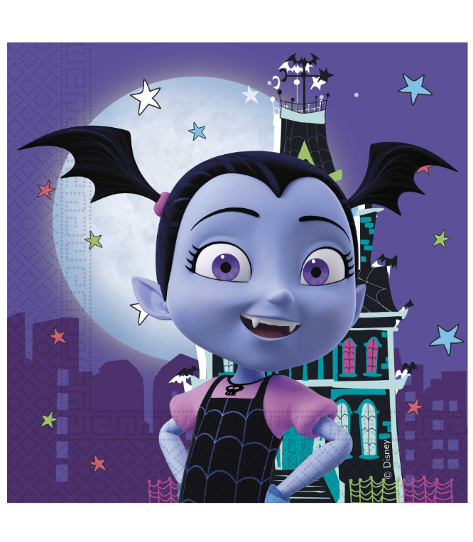 Serviettes en papier Vampirina™ 33 x 33 cm