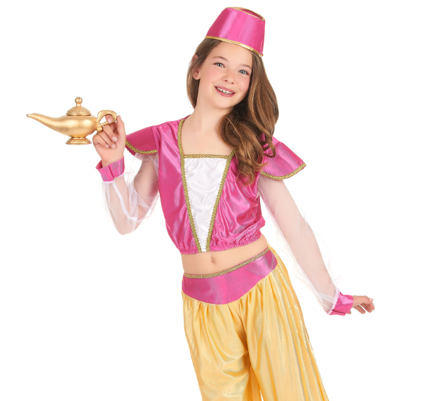 Déguisement danseuse orientale luxe fille