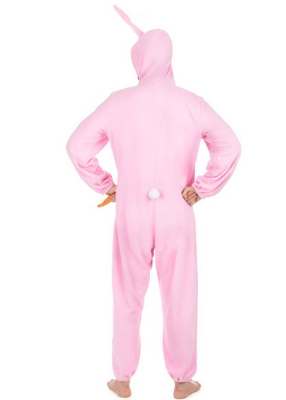 Déguisement lapin rose Homme