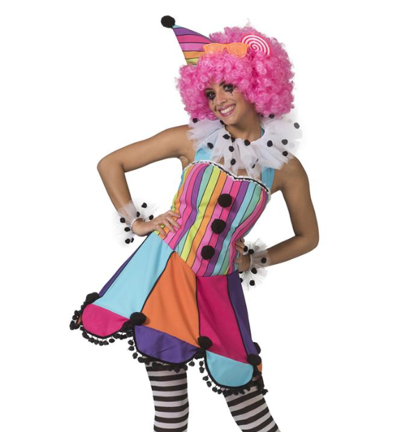 Déguisement clown femme