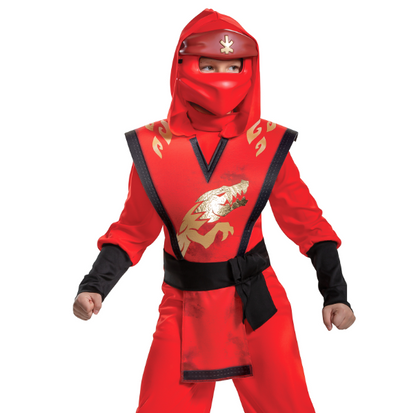 Déguisement LEGACY deluxe Kai Ninjago®- LEGO™ enfant