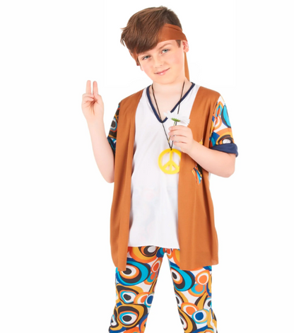 Déguisement hippie garçon