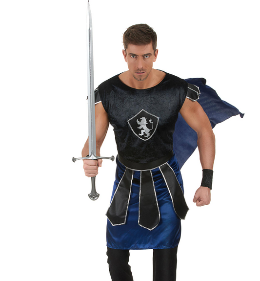 Déguisement chevalier lion homme