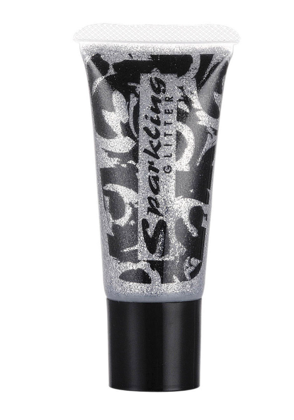 Gel pailleté argent