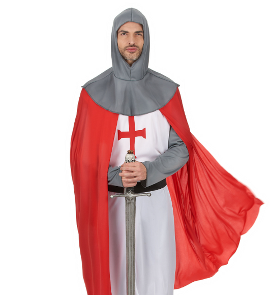 Déguisement chevalier croisé médiéval homme