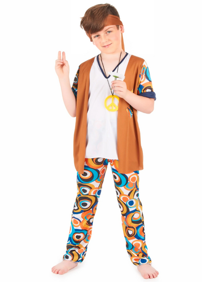 Déguisement hippie garçon