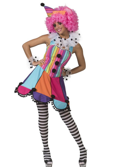 Déguisement clown femme