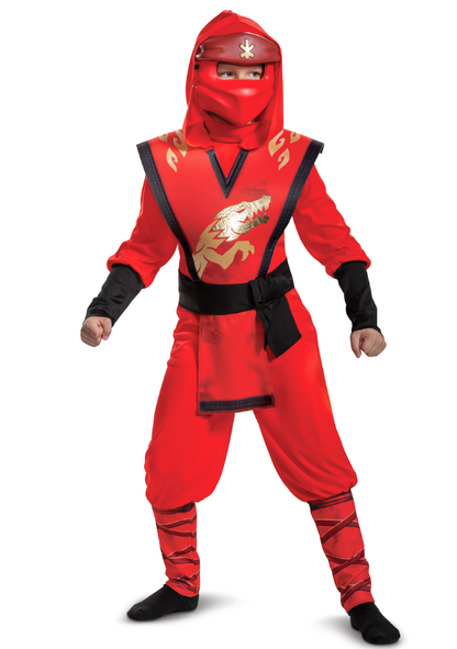 Déguisement LEGACY deluxe Kai Ninjago®- LEGO™ enfant