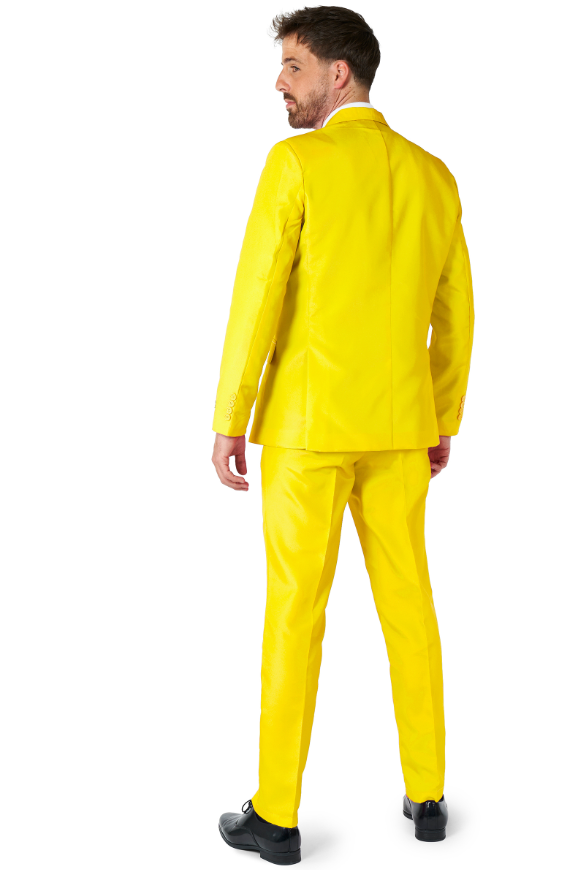 Costume Mr. Solid jaune homme Suitmeister™