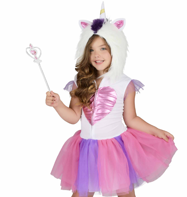Déguisement Princesse Licorne Fille