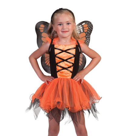 Déguisement papillon orange
